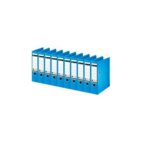 4002432553600 - LEITZ® Ordner 1007 1008 DIN A4 Rückenbreite 80 mm 10 Stück hellblau 4002432553600 - LEITZ® Ordner 1007 1008 DIN A4 Rückenbreite 80 mm 10 Stück hellblau