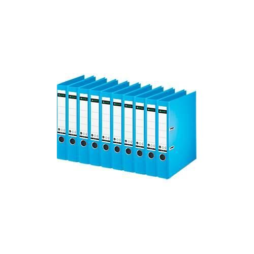 4002432553747 - LEITZ® Ordner 1007 1008 DIN A4 Rückenbreite 52 mm 10 Stück hellblau