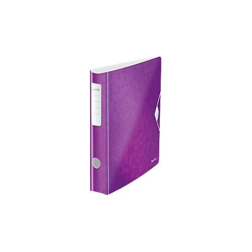 4002432559930 - LEITZ® Ordner Active WOW DIN A4 Rückenbreite 65 mm 5 Stück violett