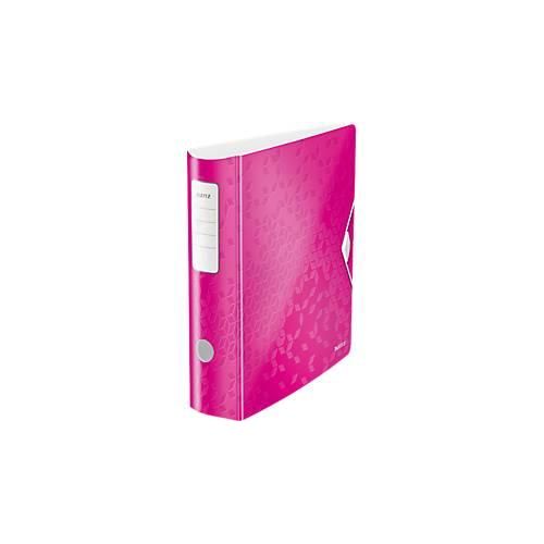 4002432559824 - LEITZ® Ordner Active WOW DIN A4 Rückenbreite 82 mm 5 Stück pink