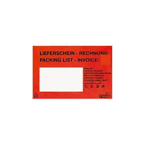 4016737006204 - Dokumententasche Lieferscheintasche SecurePack C6 mit Aufdruck Sichtfenster selbstklebend wasserfest PCR & FSC®-Kraftpapier rot 250 Stück 4016737006204 - Dokumententasche Lieferscheintasche SecurePack C6 mit Aufdruck Sichtfenster selbstklebend wasserfest PCR & FSC®-Kraftpapier rot 250 Stück