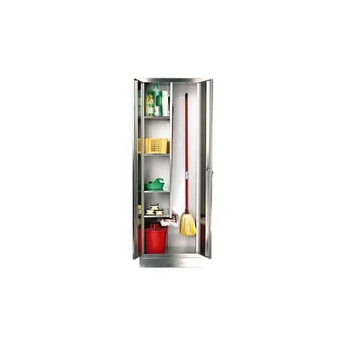 4260336540472 - Putzmittelschrank aus Edelstahl 600 mm breit
