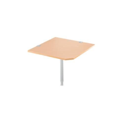 4250510824467 - Winkelplatte 90° mit Fuß B 900 x T 900 mm Buche-Dekor weißalu 4250510824467 - Winkelplatte 90° mit Fuß B 900 x T 900 mm Buche-Dekor weißalu