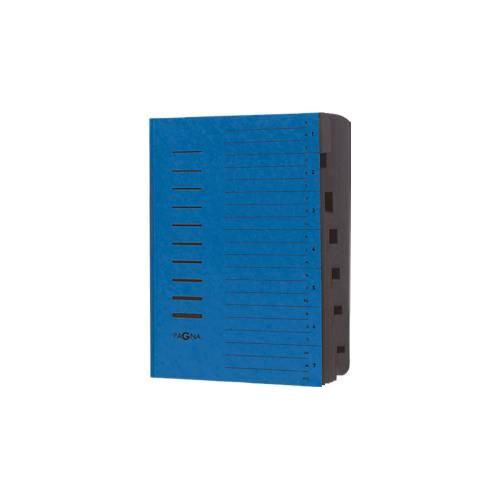 4013951002784 - Ordnungsmappe für DIN A4 7 Fächer Pressspan 5 Stück blau 4013951002784 - Ordnungsmappe für DIN A4 7 Fächer Pressspan 5 Stück blau