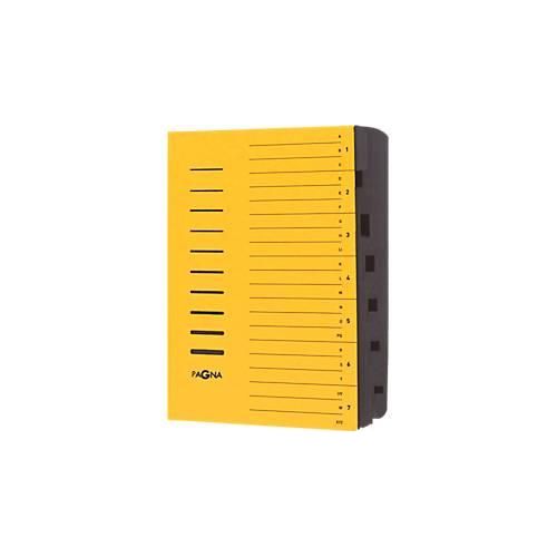 4013951002807 - Ordnungsmappe für DIN A4 7 Fächer Pressspan 5 Stück gelb 4013951002807 - Ordnungsmappe für DIN A4 7 Fächer Pressspan 5 Stück gelb
