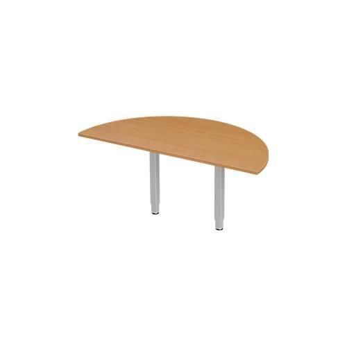 4250510827598 - Select Ansatztisch PLANOVA ERGOSTYLE 1 2 Kreis Buche-Dekor weißalu