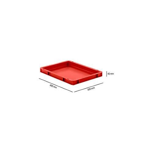 4052939499512 - Euro Box Serie EF 4040 aus PP Inhalt 36 L geschlossene Wände Unterfassgriff rot 4052939499512 - Euro Box Serie EF 4040 aus PP Inhalt 36 L geschlossene Wände Unterfassgriff rot