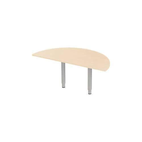 4250510827604 - Select Ansatztisch PLANOVA ERGOSTYLE 1 2 Kreis Ahorn-Dekor weißalu 4250510827604 - Select Ansatztisch PLANOVA ERGOSTYLE 1 2 Kreis Ahorn-Dekor weißalu