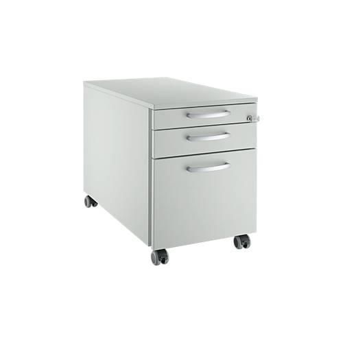 4250510832530 - Select Rollcontainer 126 1 Schublade HR- & Utensilienauszug runde Griffe lichtgrau lichtgrau lichtgrau 4250510832530 - Select Rollcontainer 126 1 Schublade HR- & Utensilienauszug runde Griffe lichtgrau lichtgrau lichtgrau