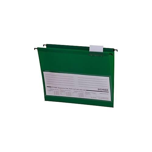 4052301008793 - Hängemappenfür Formate bis DIN A4 Öffnung seitlich PVC grün 10 Stück 4052301008793 - Hängemappenfür Formate bis DIN A4 Öffnung seitlich PVC grün 10 Stück