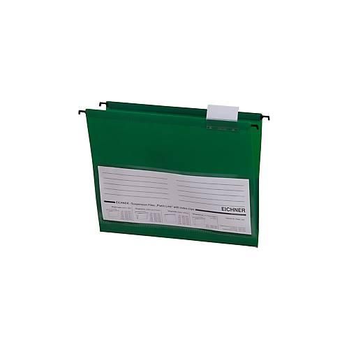 4052301008847 - Eichner Hängetaschen für Formate bis Din A4 PVC 10 Stück grün 4052301008847 - Eichner Hängetaschen für Formate bis Din A4 PVC 10 Stück grün
