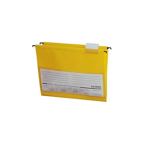 4052301008854 - Eichner Hängetaschen für Formate bis Din A4 PVC 10 Stück gelb 4052301008854 - Eichner Hängetaschen für Formate bis Din A4 PVC 10 Stück gelb