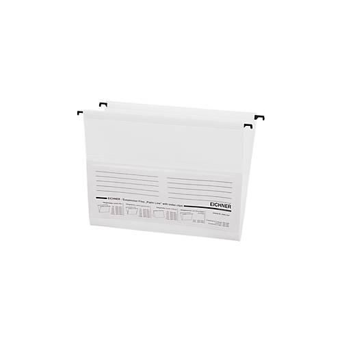 4052301008861 - Eichner Hängetaschen für Formate bis Din A4 PVC 10 Stück weiß 4052301008861 - Eichner Hängetaschen für Formate bis Din A4 PVC 10 Stück weiß