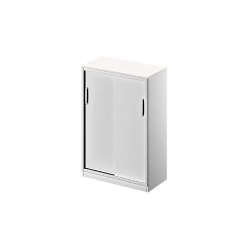 4051273725981 - Genius Schiebetürenschrank TETRIS SOLID 3 OH 2 Fachböden B 800 mm 19 mm Abdeckplatte weiß weißalu 4051273725981 - Genius Schiebetürenschrank TETRIS SOLID 3 OH 2 Fachböden B 800 mm 19 mm Abdeckplatte weiß weißalu