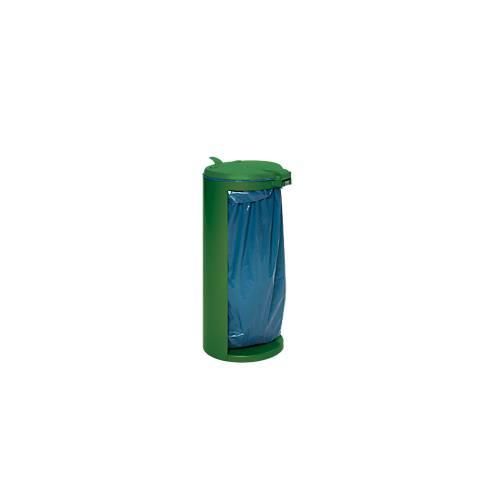 4030695010004 - VAR Stahlblech-Abfallsammler für Volumen 120 l Front verblendet grün mit grünem Kunststoffdeckel 4030695010004 - VAR Stahlblech-Abfallsammler für Volumen 120 l Front verblendet grün mit grünem Kunststoffdeckel
