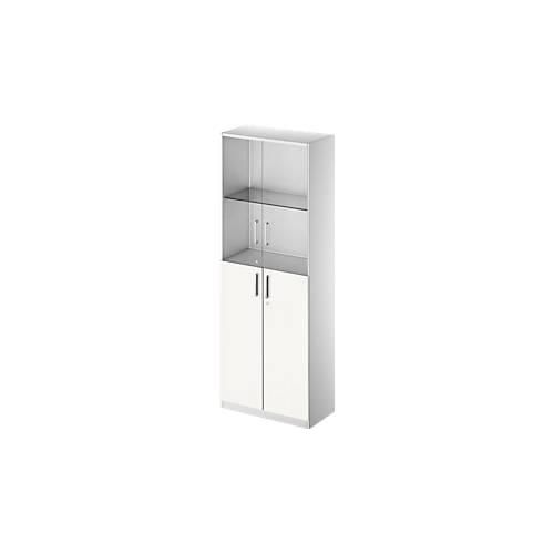 4051273726704 - Genius Kombischrank TETRIS SOLID 5 OH Glas- und Flügeltüren B 800 mm abschließbar 4051273726704 - Genius Kombischrank TETRIS SOLID 5 OH Glas- und Flügeltüren B 800 mm abschließbar