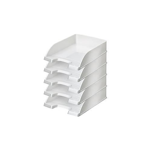 4002432532667 - LEITZ® Ablagekorb Wow 5226 DIN A4 5 Stück perlweiß 4002432532667 - LEITZ® Ablagekorb Wow 5226 DIN A4 5 Stück perlweiß