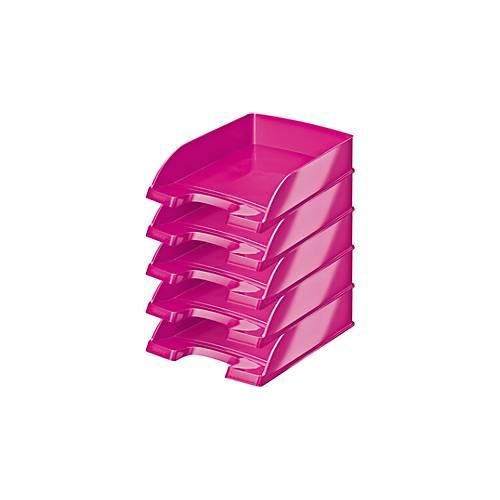 4002432532674 - LEITZ® Ablagekorb Wow 5226 DIN A4 5 Stück pink 4002432532674 - LEITZ® Ablagekorb Wow 5226 DIN A4 5 Stück pink