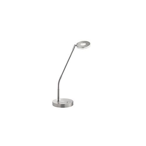 4001133500623 - LED-Tischleuchte Dent Leistung 6 W 750 lm 3000-6000 K stufenlos dimmbar IP20 L 160 x B 160 x H 600 mm Kunststoff & Metall nickel-matt 4001133500623 - LED-Tischleuchte Dent Leistung 6 W 750 lm 3000-6000 K stufenlos dimmbar IP20 L 160 x B 160 x H 600 mm Kunststoff & Metall nickel-matt