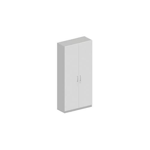 4051273728487 - Genius Garderobenschrank TETRIS SOLID 6 Ordnerhöhen 1 Fachboden Kleiderstange abschließbar B 1000 x T 412 x H 2239 mm weißalu weiß 4051273728487 - Genius Garderobenschrank TETRIS SOLID 6 Ordnerhöhen 1 Fachboden Kleiderstange abschließbar B 1000 x T 412 x H 2239 mm weißalu weiß