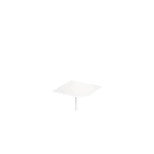 4250510835845 - Select Winkelplatte PLANOVA BASIC B 1000 x T 1000 mm weiß weiß