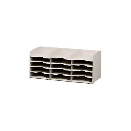 3660141030280 - Sortierstation Multisortierer A4+ grau 15fäch DIN A4+ 15-Fach  Grau