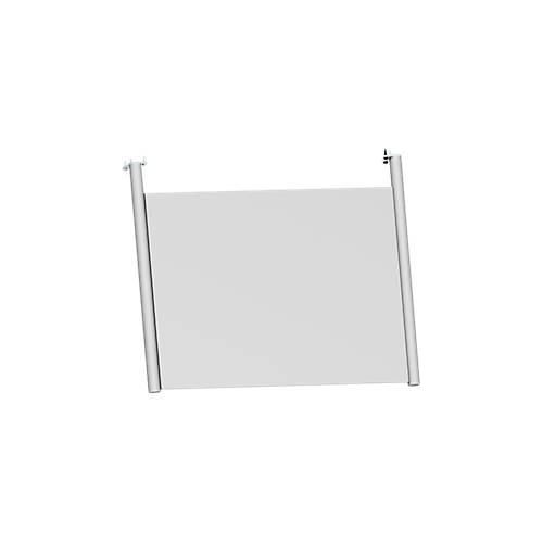 4051273733399 - Genius Rückseitenblende für Schreibtisch B 800 mm H 466 mm weißaluminium 4051273733399 - Genius Rückseitenblende für Schreibtisch B 800 mm H 466 mm weißaluminium