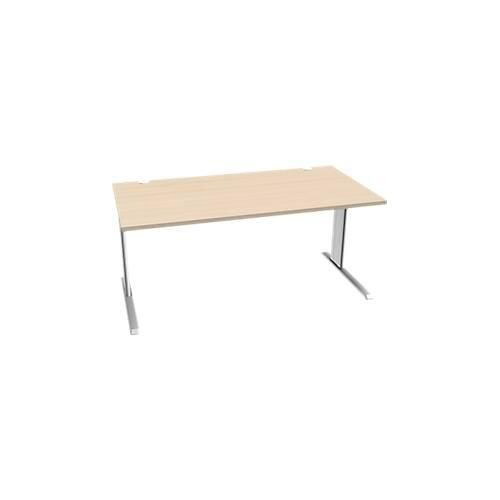 4250510837344 - Pure Schreibtisch PLANOVA BASIC Rechteck C-Fuß B 1600 x T 800 x H 717 mm Ahorn weiß + Kabelkanal 4250510837344 - Pure Schreibtisch PLANOVA BASIC Rechteck C-Fuß B 1600 x T 800 x H 717 mm Ahorn weiß + Kabelkanal