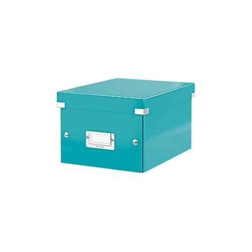 4002432103775 - Aufbewahrungsbox Click & Store WOW 6043-00-51 74 Liter mit Deckel für A5 außen 282x216x160mm Karton eisblau metallic 400243 4002432103775 - Aufbewahrungsbox Click & Store WOW 6043-00-51 74 Liter mit Deckel für A5 außen 282x216x160mm Karton eisblau metallic 400243