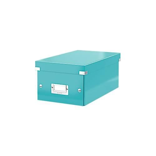 4002432103744 - Aufbewahrungsbox Click & Store WOW 6042-00-51 mit Deckel für DVDs außen 352x206x147mm Karton eisblau metallic 4002432103744 L 4002432103744 - Aufbewahrungsbox Click & Store WOW 6042-00-51 mit Deckel für DVDs außen 352x206x147mm Karton eisblau metallic 4002432103744 L