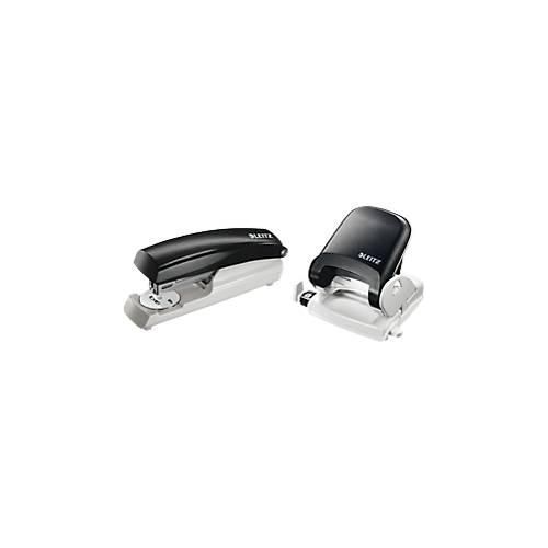 4250510870266 - LEITZ® Bürolocher 5005 + Heftgerät 5500 SET schwarz