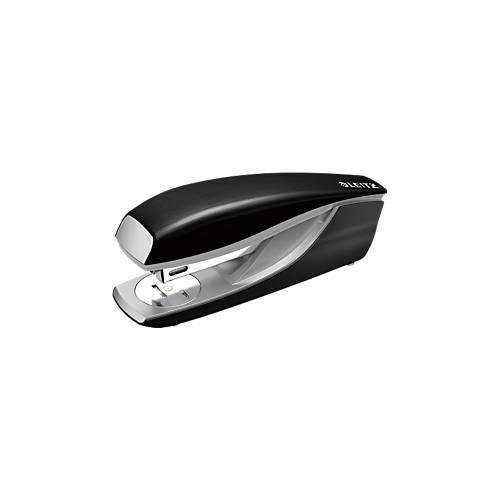 4002432107421 - Heftgerät NeXXt Style 5562-00-94 satinschwarz bis 30 Blatt für 24 6 + 26 6 4002432107421 Leitz