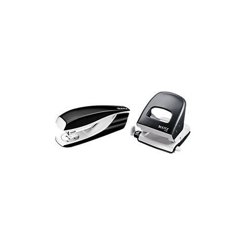 4250510870297 - LEITZ® Bürolocher + Tischheftgerät SET schwarz