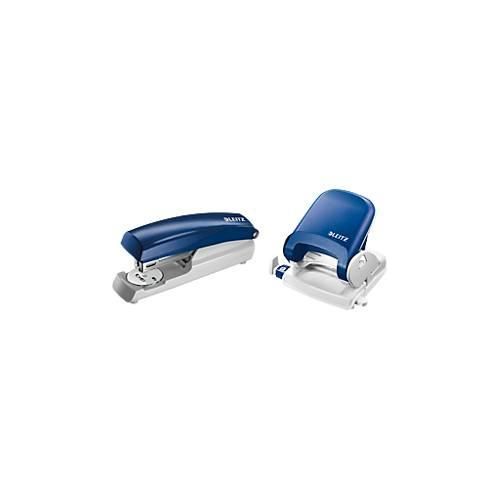 4250510870273 - LEITZ® Bürolocher 5005 + Heftgerät 5500 SET blau