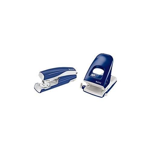 4250510870334 - LEITZ® Bürolocher 5138 + Heftgerät 5522 SET blau
