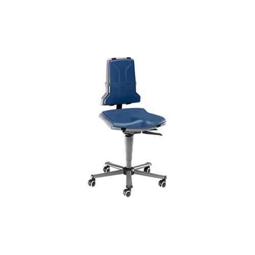4016849287270 - Arbeitsstuhl SINTEC Permanentkontakt mit Sitzneigungsverstellung Orthositz ohne Armlehnen & Polsterung mit Rollen 4016849287270 - Arbeitsstuhl SINTEC Permanentkontakt mit Sitzneigungsverstellung Orthositz ohne Armlehnen & Polsterung mit Rollen