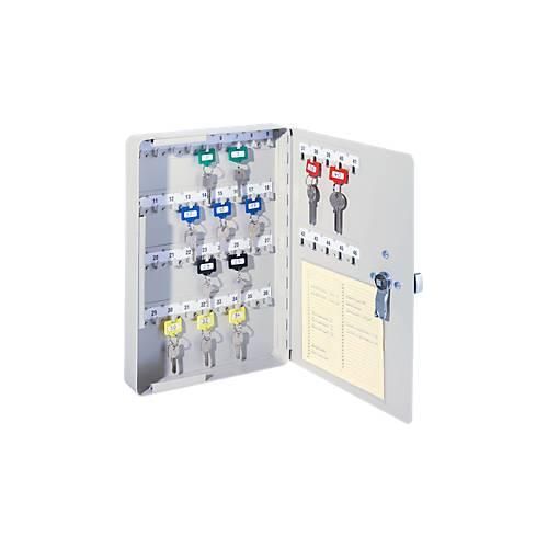 8712907005072 - Schlüsselschrank Elektronikschloss 46 Haken lichtgrau