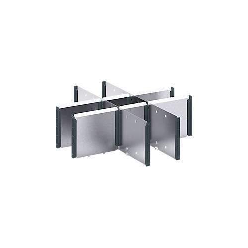 5039350026786 - Trennwände bott verso für Schubladen für Fronthöhe 175 mm B 525 x T 550 x H 30 mm Stahlblech 5039350026786 - Trennwände bott verso für Schubladen für Fronthöhe 175 mm B 525 x T 550 x H 30 mm Stahlblech
