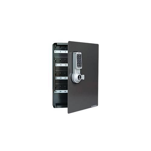 8712907004709 - Schlüsselschrank Elektronikschloss 46 Haken anthrazit 8712907004709 - Schlüsselschrank Elektronikschloss 46 Haken anthrazit