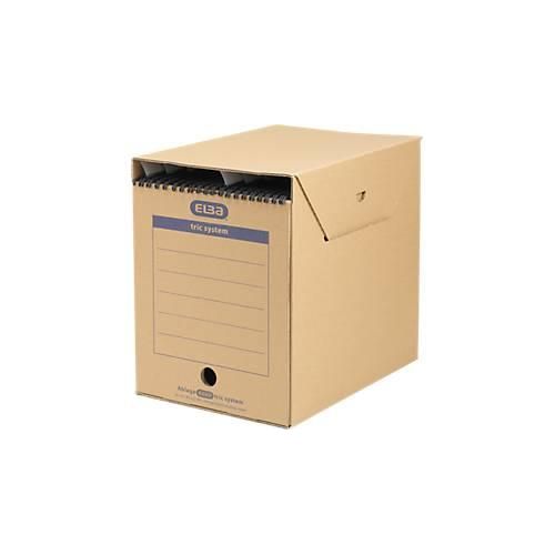4002030120747 - Archivcontainer tric system 100421090 A4 braun innen 236x308x333cm Karton 4002030120747 Elba 4002030120747 - Archivcontainer tric system 100421090 A4 braun innen 236x308x333cm Karton 4002030120747 Elba