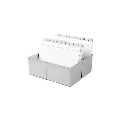 4012473977112 - - Karteikasten 121 x 101 x 74 cm (b x h x t) din A7 quer 300 Karten Polystyrol lichtgrau 4012473977112 - - Karteikasten 121 x 101 x 74 cm (b x h x t) din A7 quer 300 Karten Polystyrol lichtgrau