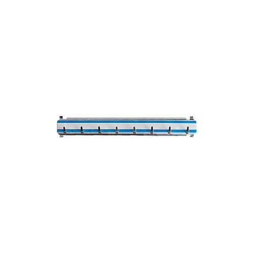 4011238010552 - Hakenleiste für 8 Schlüssel blau 4011238010552 - Hakenleiste für 8 Schlüssel blau