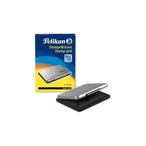 4012700331779 - PELIKAN Stempelkissen 2 schwarz im Metallic Gehaeuse Stempelflaeche 7x11 cm schwarz getraenkt mit Farbe ohne oel nachfuellbar (00331777) 4012700331779 - PELIKAN Stempelkissen 2 schwarz im Metallic Gehaeuse Stempelflaeche 7x11 cm schwarz getraenkt mit Farbe ohne oel nachfuellbar (00331777)