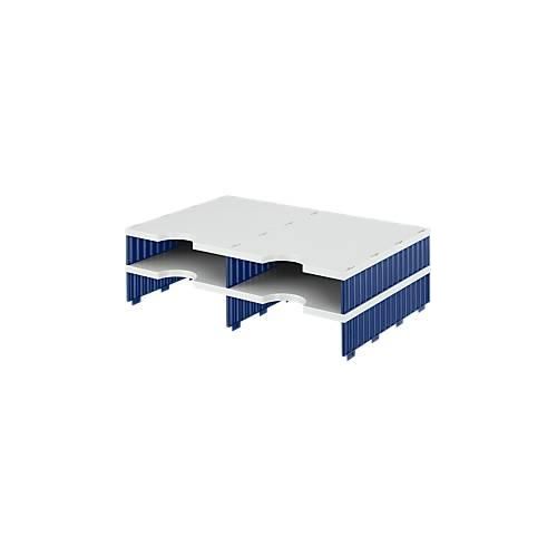 7612176106672 - - Dokumentenablage doc duo Aufbaueinheit 485 x 14 x 331 cm (b x h x t) Polyl grau blau 7612176106672 - - Dokumentenablage doc duo Aufbaueinheit 485 x 14 x 331 cm (b x h x t) Polyl grau blau