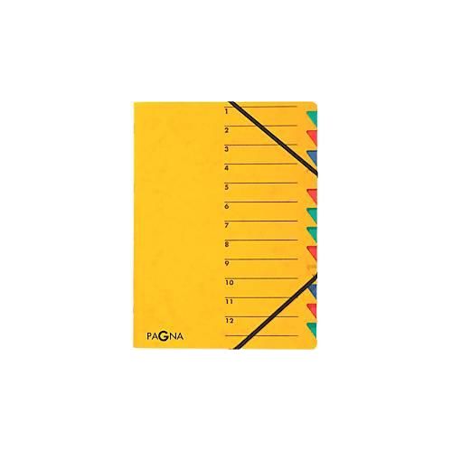 4013951004795 - Dokumentenmappe Easy DIN A4 Gummizugverschluss 12-teilig gelb 4013951004795 - Dokumentenmappe Easy DIN A4 Gummizugverschluss 12-teilig gelb