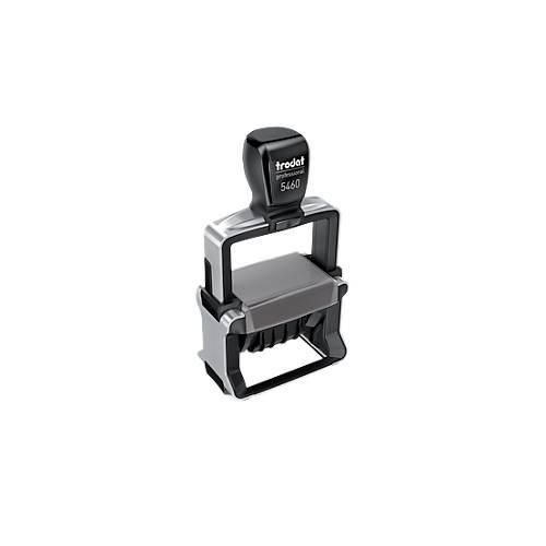 0190084203425 - Datumstempel mit Text individualisierbar 5460 selbstfärbend schwarz ohne Logo