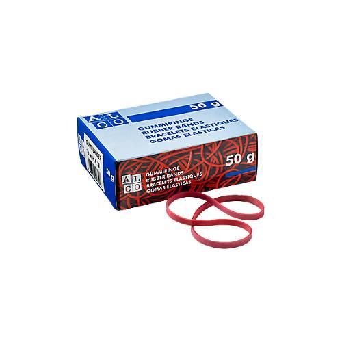 4007735007508 - Gummibänder 750 4 x 130mm rot 50g Ø ca 82mm 50 Gramm 4007735007508 - Gummibänder 750 4 x 130mm rot 50g Ø ca 82mm 50 Gramm