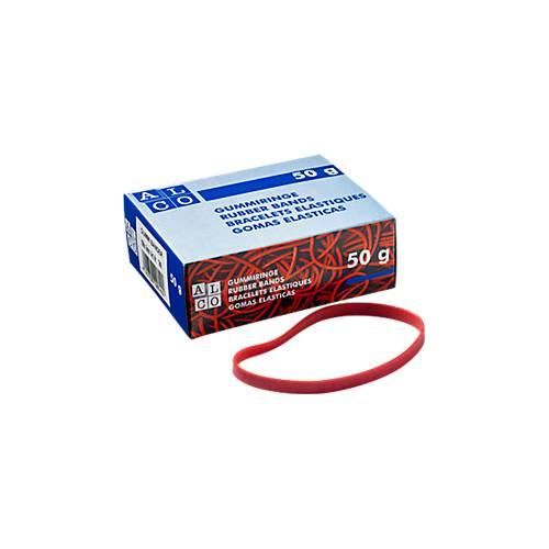 4007735007492 - Gummibänder 749 5 x 100mm rot 50g Ø ca 62mm 50 Gramm 4007735007492 - Gummibänder 749 5 x 100mm rot 50g Ø ca 62mm 50 Gramm