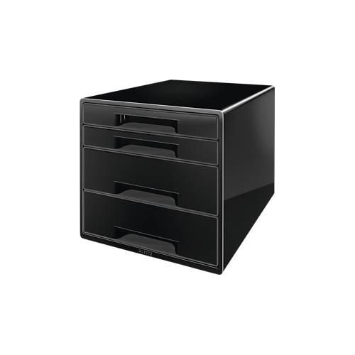 4002432115488 - - Schubladenbox cube 4 Schubladen din A4 Polystyrol Gehäusefarbe schwarz Farbe der Schublade schwarz 4002432115488 - - Schubladenbox cube 4 Schubladen din A4 Polystyrol Gehäusefarbe schwarz Farbe der Schublade schwarz