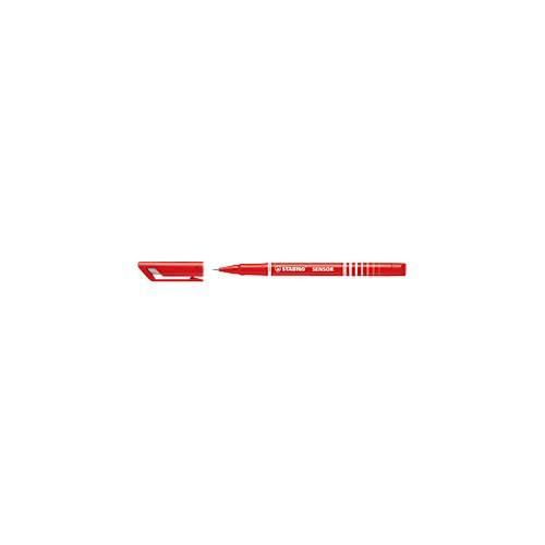 4006381301244 - Fineliner sensor F 03 mm Schaft rot Schreibf rot 40063 4006381301244 - Fineliner sensor F 03 mm Schaft rot Schreibf rot 40063